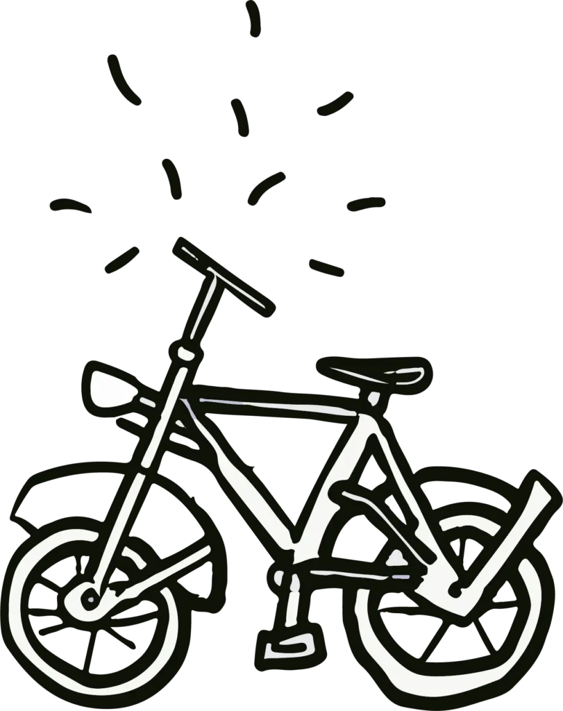 Bike Artwork Vector Drawing Illustration