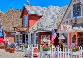 Downtown Solvang Houses American Homes Danish Village USA CA